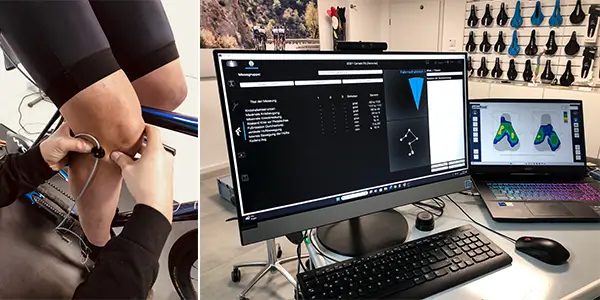 gebioMized Pressure Mapping with Retül bikefitting
